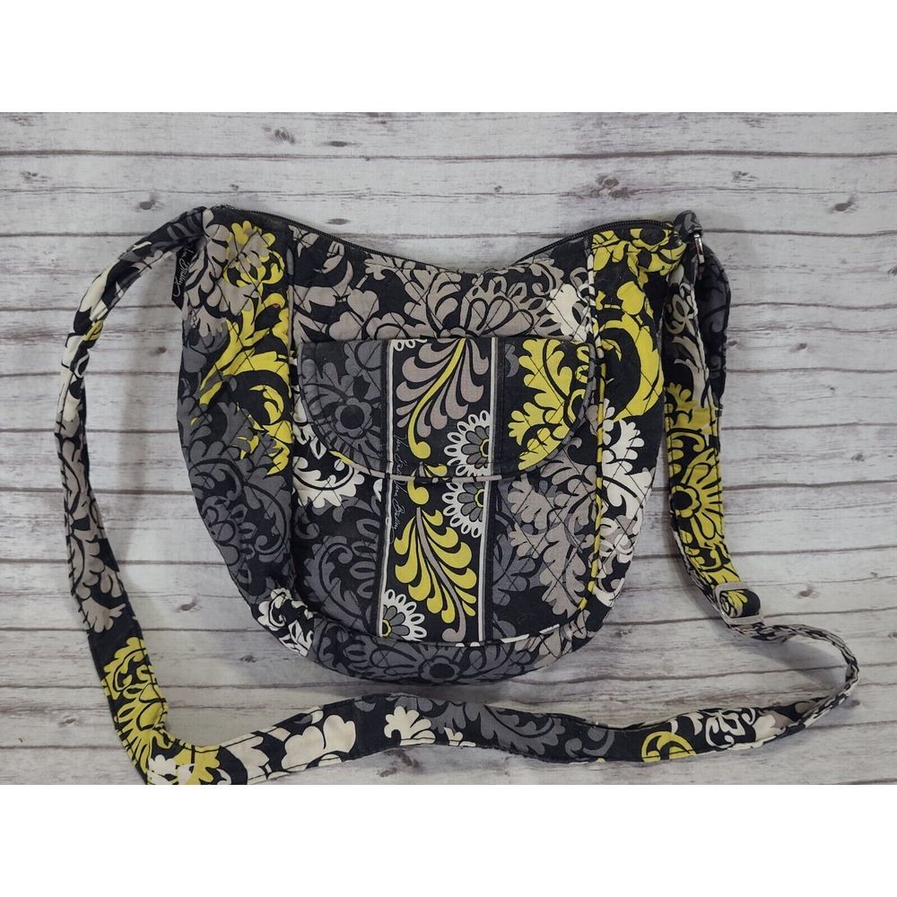 Vera Bradley Baroque Crossbody‎ Little Hipster Purse Shoulder Organize Floral